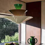 Pyramia Tiered Color Block Pendant Light - Lamp Outdoor