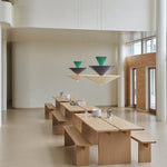 Pyramia Tiered Color Block Pendant Light - Lamp Outdoor