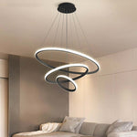 Zin Modern Ring Pendant Light, 2/3/4 Rings - Lamp Outdoor