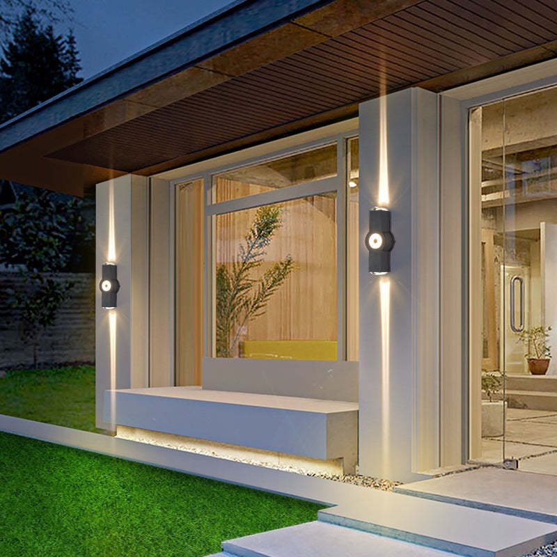 Ray Modern Waterproof Minimalist LED Outdoor Wall Lamp Metal Acrylic Garden Corridor - Lamp Outdoor