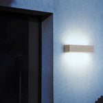 Arisha Modern Design Rectangular LED Outdoor Wall Lamp Garden Courtyard Corridor - Lamp Outdoor