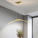 Floa Minimalist Linear Metal Remote Control Pendant Light - Lamp Outdoor