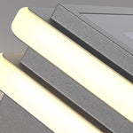 Waterproof Metal Pillar Lights Square Minimalist Style - Lamp Outdoor