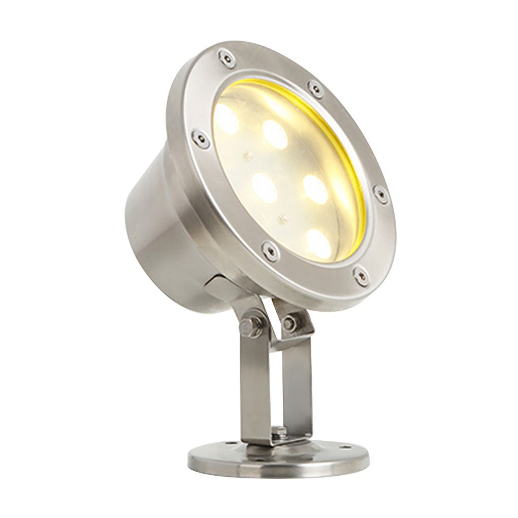 Adjustable LED Underwater Pool Light Durable Landscape Lighting for Outdoor Pools - Lamp Outdoor