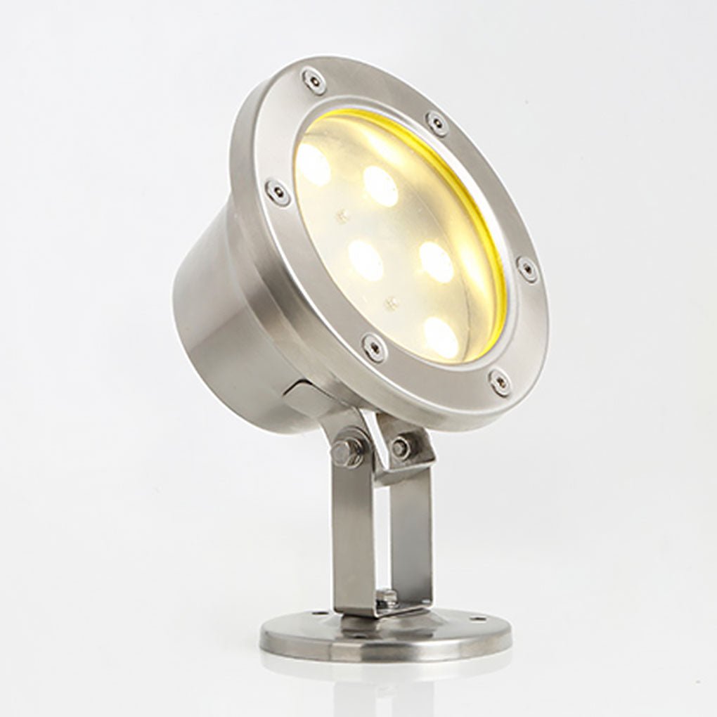 Adjustable LED Underwater Pool Light Durable Landscape Lighting for Outdoor Pools - Lamp Outdoor