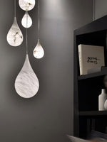 Marble Raindrop Pendant Light - Lamp Outdoor