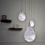 Marble Raindrop Pendant Light - Lamp Outdoor
