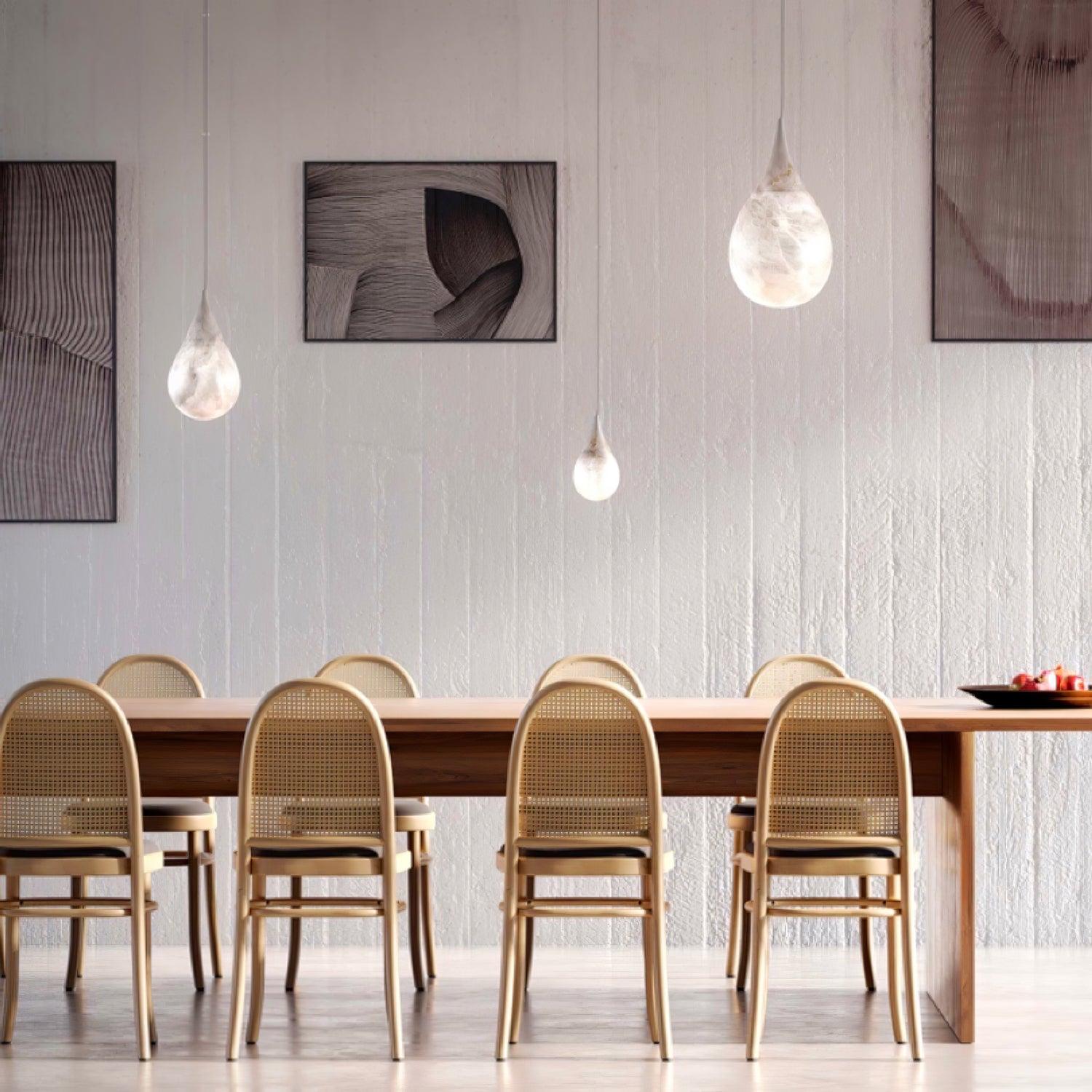 Marble Raindrop Pendant Light - Lamp Outdoor