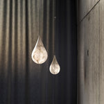 Marble Raindrop Pendant Light - Lamp Outdoor