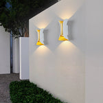 Curved LED Up and Down Lighting Waterproof Modern Outdoor Wall Lights - Lamp Outdoor