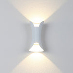 Curved LED Up and Down Lighting Waterproof Modern Outdoor Wall Lights - Lamp Outdoor