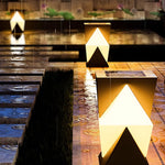 Waterproof Special Shaped Piller Light Modern Style - Lamp Outdoor