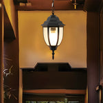 Antique Aluminum Waterproof Glass European Style Outdoor Chandeliers - Lamp Outdoor