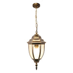 Antique Aluminum Waterproof Glass European Style Outdoor Chandeliers - Lamp Outdoor