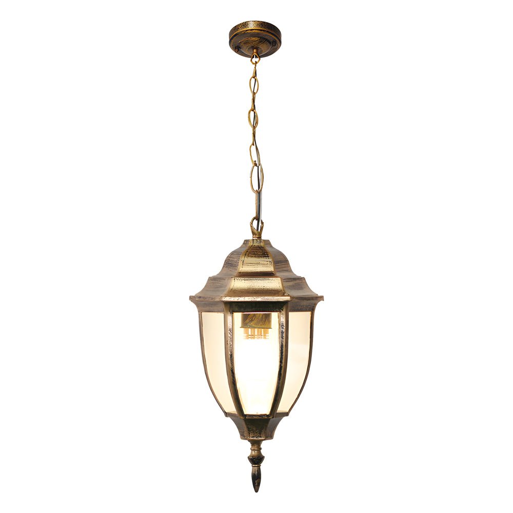 Antique Aluminum Waterproof Glass European Style Outdoor Chandeliers - Lamp Outdoor