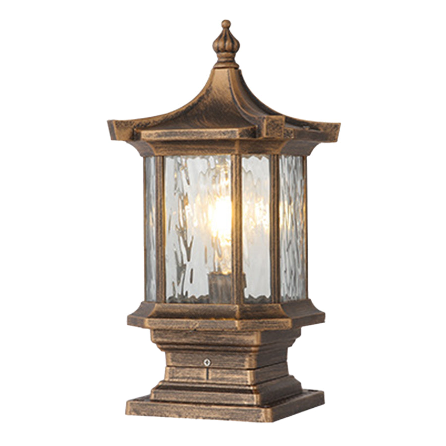 Vintage Lantern Pillar Lights European-style - Lamp Outdoor