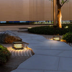 Stainless Steel Modern Pillar Lights - Lamp Outdoor