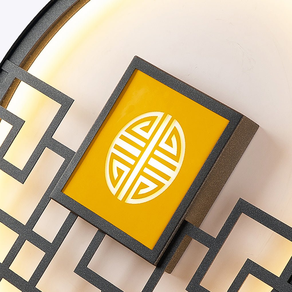 Asian Style Outdoor LED Landscape Decorative Lighting Wall Lamp for Villa Courtyard - Lamp Outdoor