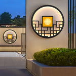 Asian Style Outdoor LED Landscape Decorative Lighting Wall Lamp for Villa Courtyard - Lamp Outdoor