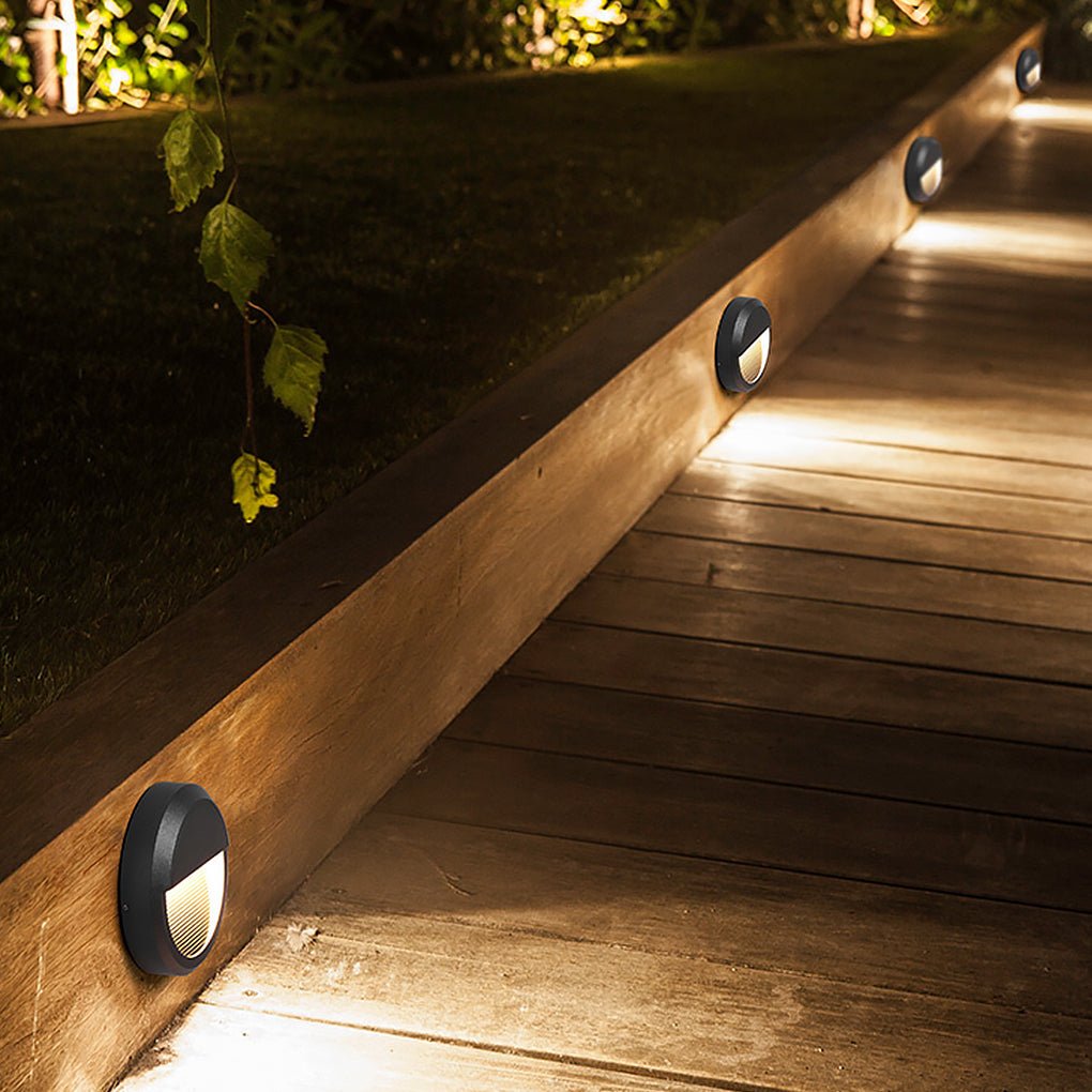Waterproof Outdoor LED Step Lights Corner Lamp for Villa Courtyard Garden - Lamp Outdoor