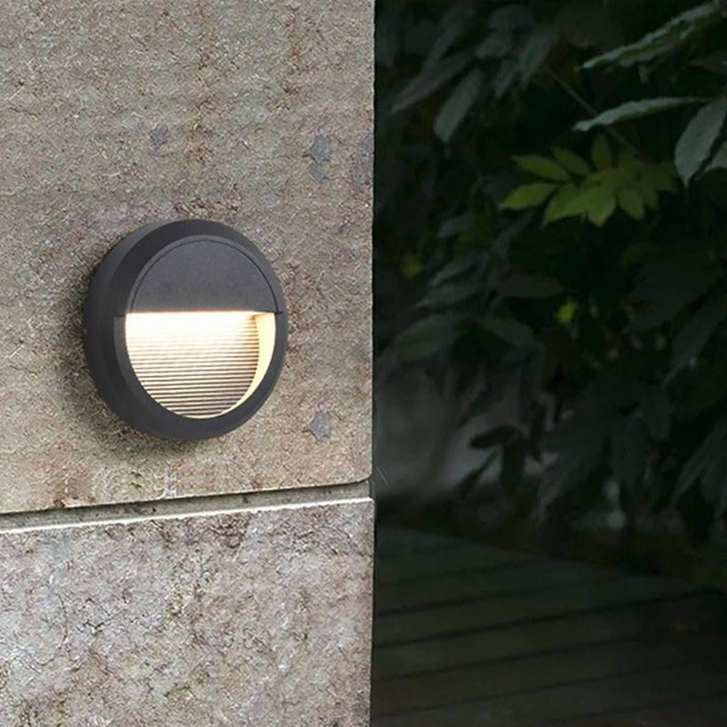 Waterproof Outdoor LED Step Lights Corner Lamp for Villa Courtyard Garden - Lamp Outdoor