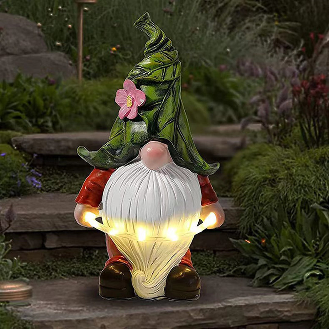 Resin Solar Gnomes Garden Lights - Lamp Outdoor