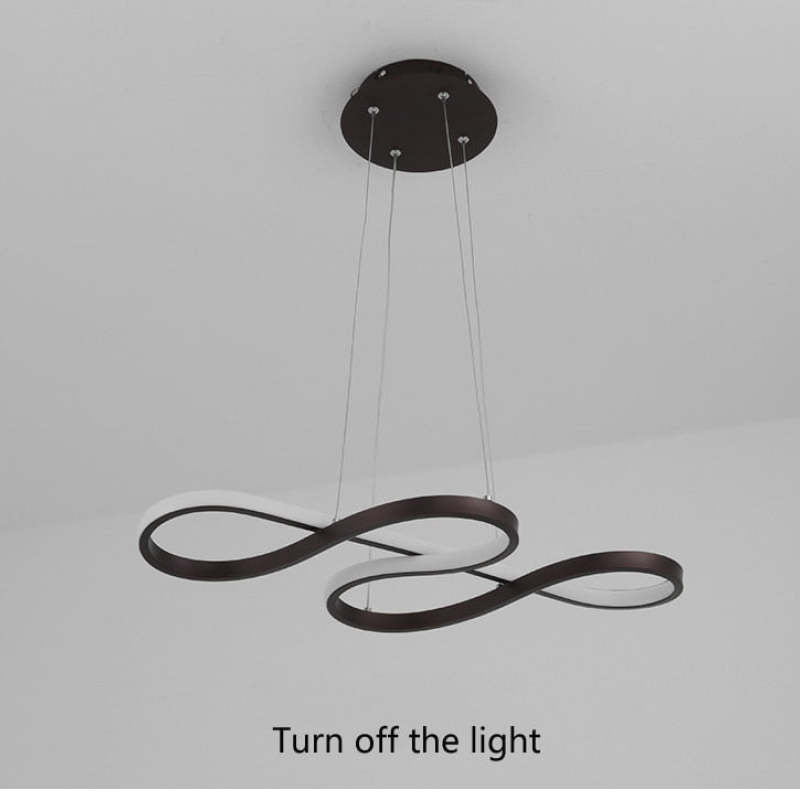 Durell Musical Note Pendant Light, Black & Gold - Lamp Outdoor