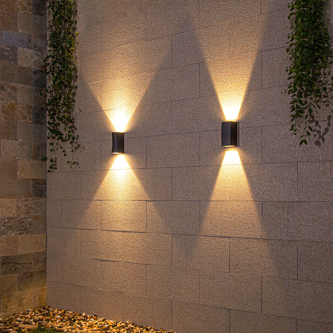 LED Up Down Outdoor Wall Light Modern Style - Lamp Outdoor