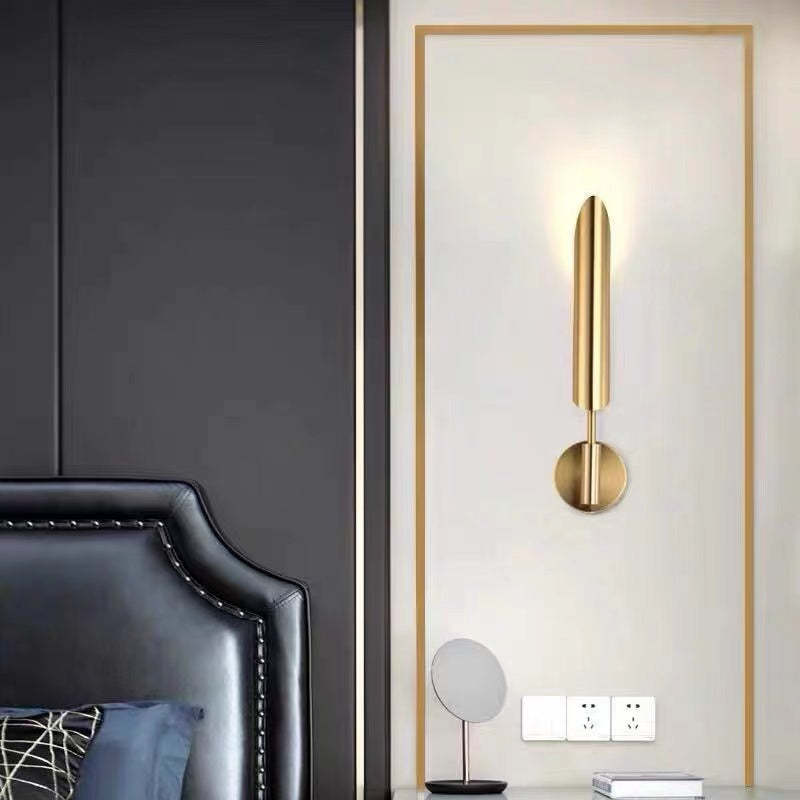 Phira Luxury Double-head Golden Scabbard Wall Lamp - Lamp Outdoor
