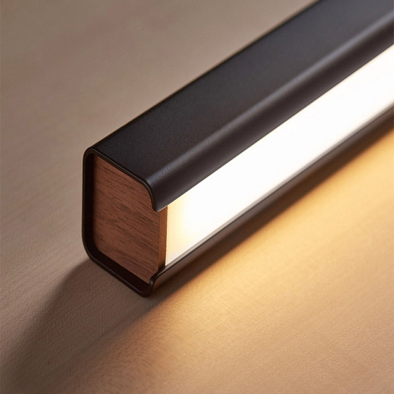 Orva Minimalist Classic Black & White Linear Pendant Light - Lamp Outdoor