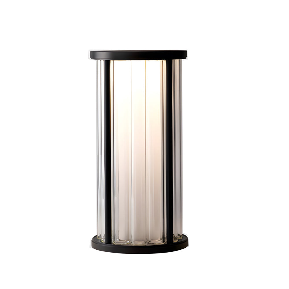 Cylinder Floor Lamp American Vintage Crystal - Lamp Outdoor