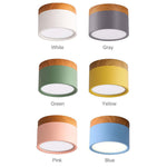 Jojo Cylindrical Flush Mount Ceiling Light - Lamp Outdoor