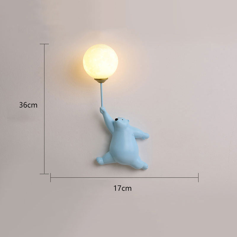Bear Balloon Wall Reading Lamp - Lamp Outdoor