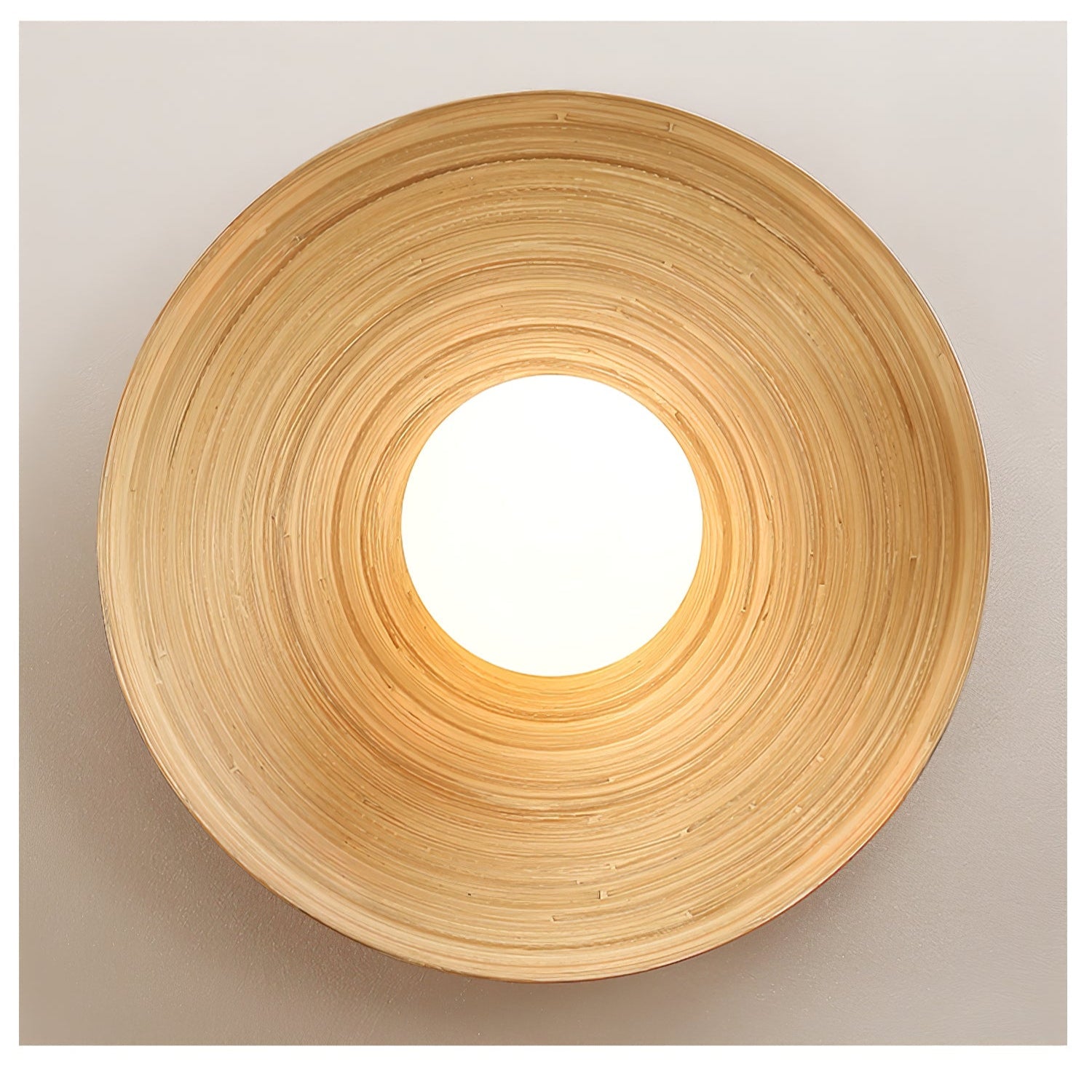 Soluna Wood Ceiling Light - Lamp Outdoor