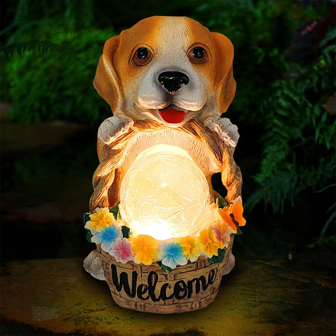 Resin Animal Garden Solar Lights - Lamp Outdoor
