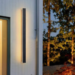 Black Long LED Linear Lights Wall Lights Outdoor LED Lighting - Lamp Outdoor