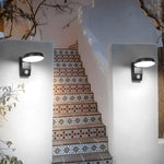 Black Motion Sensor Outdoor Wall Light - Rotatable - Lamp Outdoor