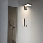 Black Motion Sensor Outdoor Wall Light - Rotatable - Lamp Outdoor