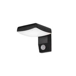 Black Motion Sensor Outdoor Wall Light - Rotatable - Lamp Outdoor