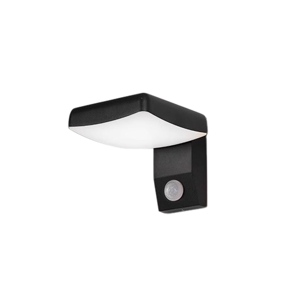 Black Motion Sensor Outdoor Wall Light - Rotatable - Lamp Outdoor