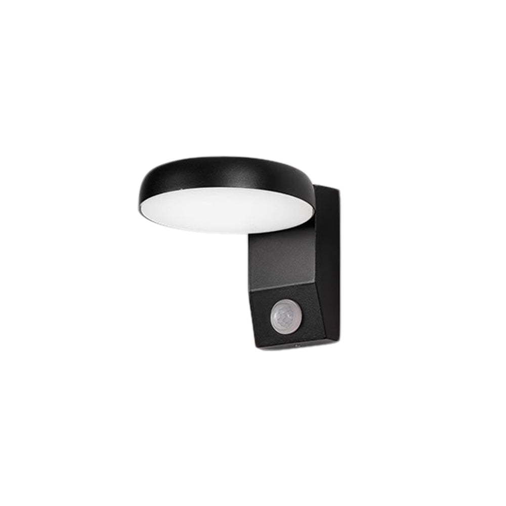 Black Motion Sensor Outdoor Wall Light - Rotatable - Lamp Outdoor