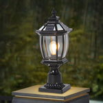 LED Waterproof Solar Column Pillar Lights for Garden - Lamp Outdoor