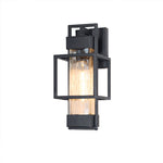 Waterproof Iron Art Black Outdoor Sconces Vintage Style - Lamp Outdoor