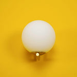 Blown Glass Opal Glass Wall Lamp - Lamp Outdoor