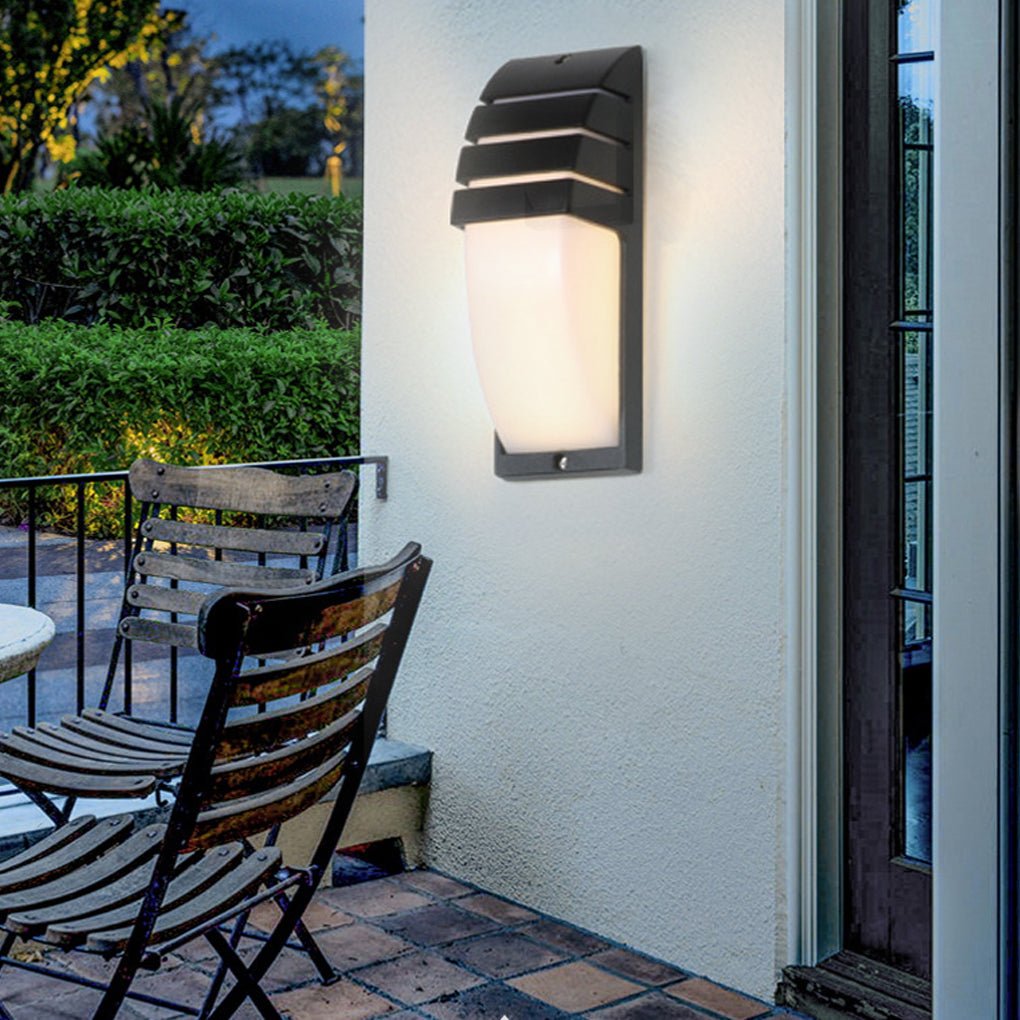 Motion Sensor Waterproof LED Wall Lights for Outdoor Balcony Terrace Aisle - Lamp Outdoor