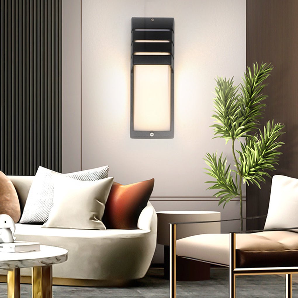 Motion Sensor Waterproof LED Wall Lights for Outdoor Balcony Terrace Aisle - Lamp Outdoor