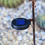 Bohemian Solar Hollow Drum Light LED Metal Outdoor Garden Lamp - Lamp Outdoor