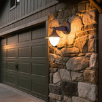LED Vintage Outdoor Wall Light Brown - Lamp Outdoor