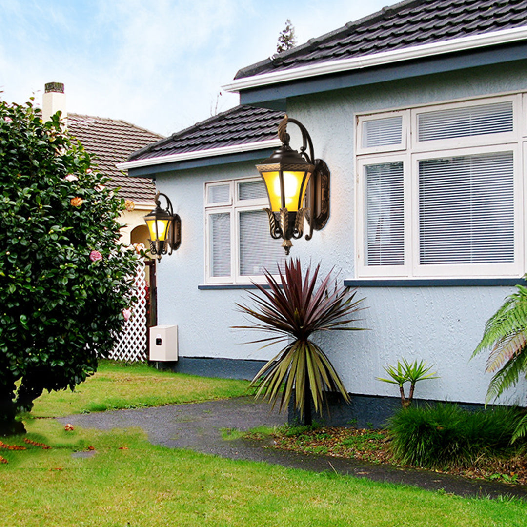 European-Style Waterproof Copper Wall Sconce Outdoor - Lamp Outdoor