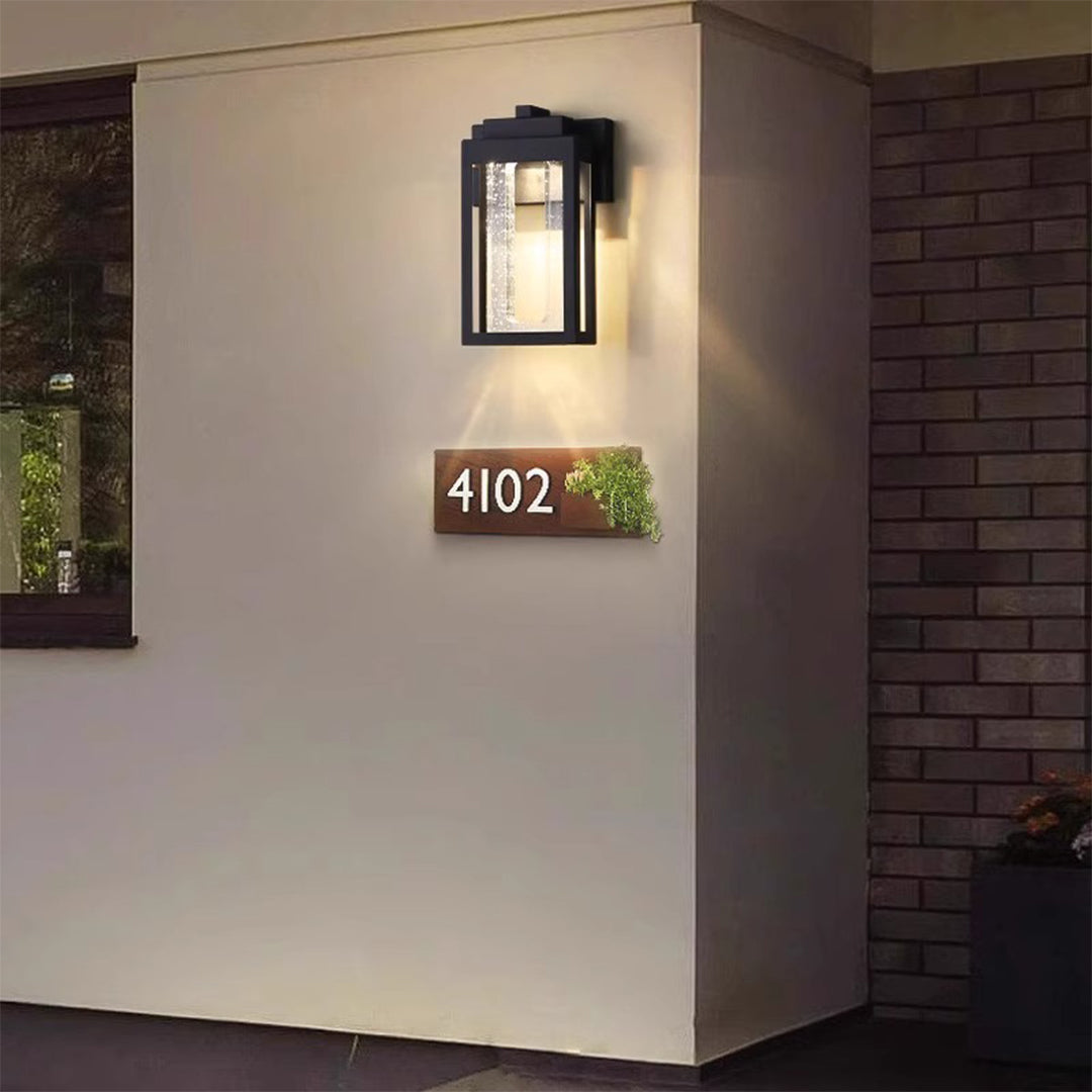 Outdoor Wall Light Ideas Waterproof Crystal - Lamp Outdoor